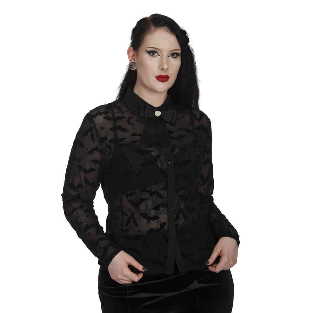 Banned - Strangers Paradise Chemisier - Noir